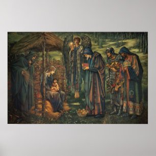Burne-Jones - Star Of Bethlehem Poster