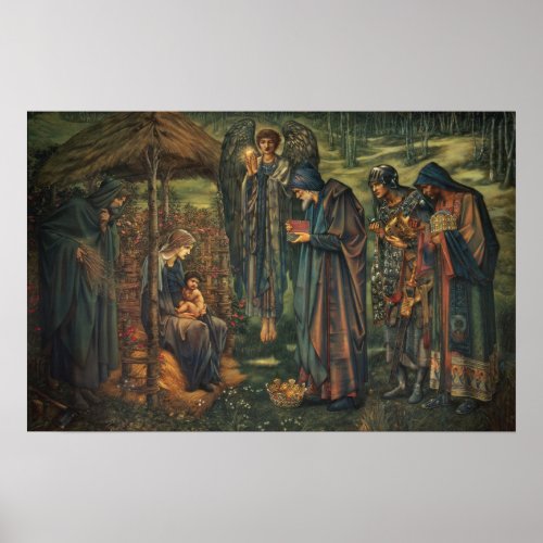 Burne_Jones _ Star Of Bethlehem Poster