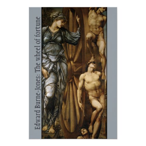 Burne_Jones Wheel of Fortune CC0427 Poster