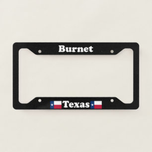 Burnet TX - LPF License Plate Frame