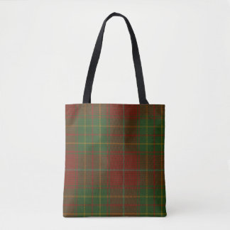 Burnett Clan Tartan Tote Bag