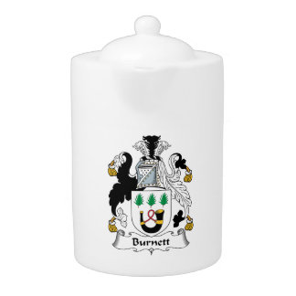 Burnett Family Crest Teapot