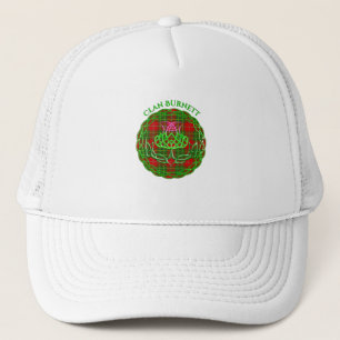 Burnett Scottish Tartan Celtic Thistle Trucker Hat