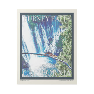 Burney Falls, CA Poster