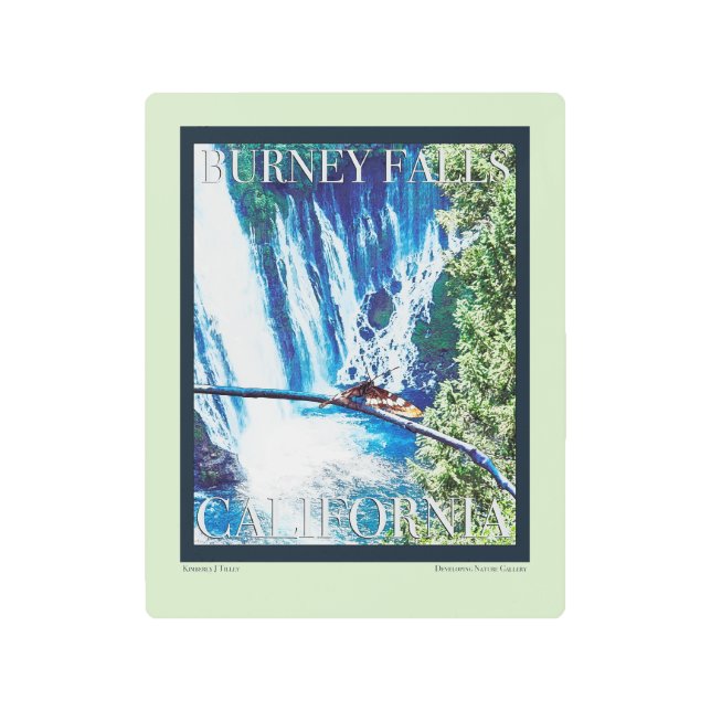 Burney Falls, CA Poster (Front)