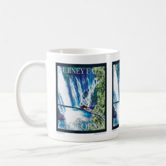 Burney Falls, CA Poster Coffee Mug