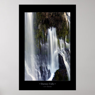 Burney Falls (Color) Poster