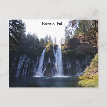 Burney Falls Postcard by danieljm at Zazzle