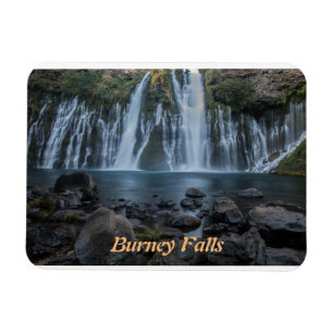 Burney Falls Postcard Magnet