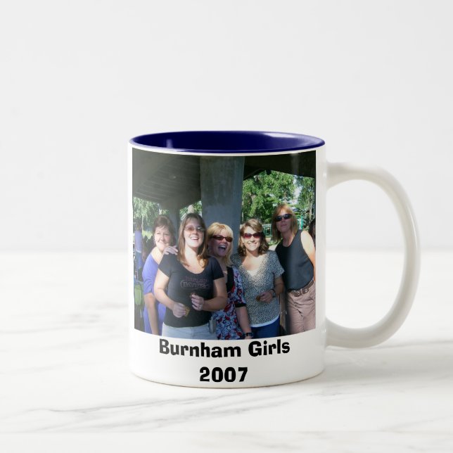 Burnham class of 1980 Two-Tone coffee mug (Right)