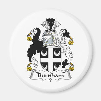 Burnham Family Crest Magnet