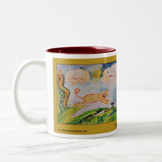Burnham Girls Art Mug (Left)