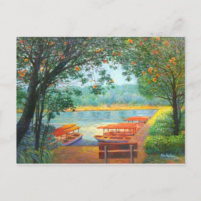 Burnham Park, Baguio City, Philippines Postcard (Front)