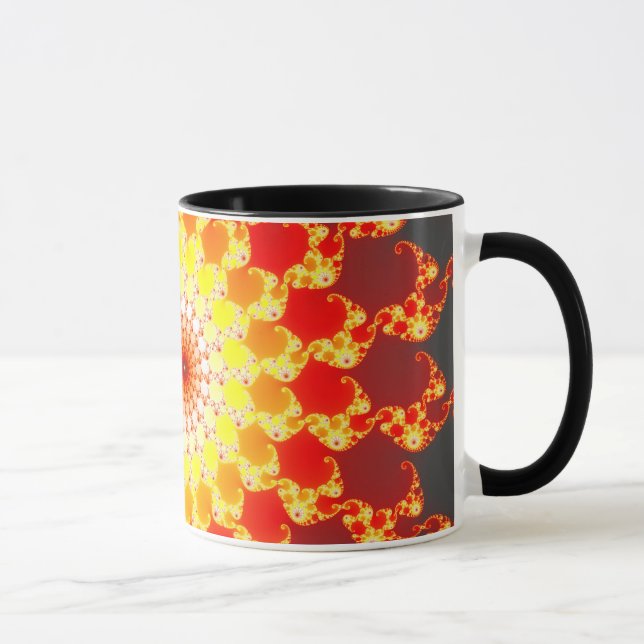 Burnin Ambition - Fractal Mug (Right)