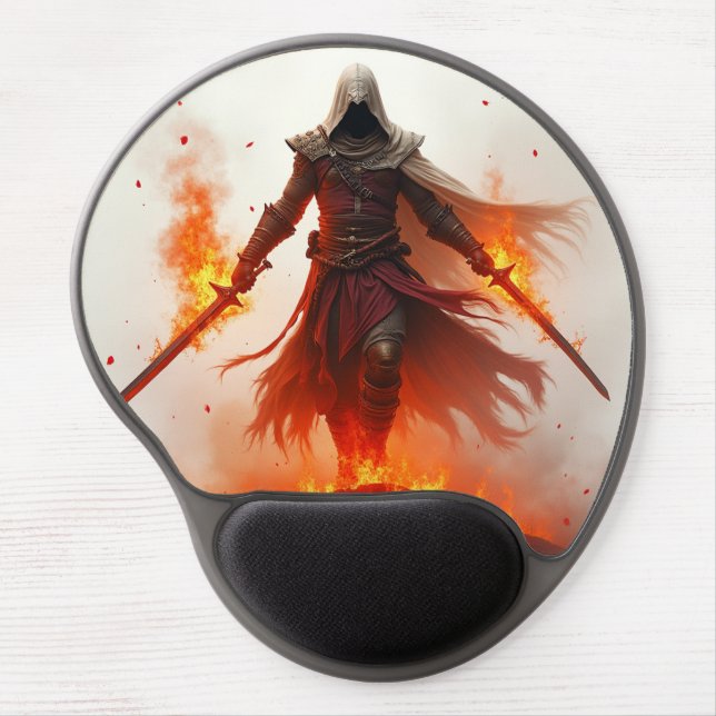 Burning Assassin Mouse Pad (Front)