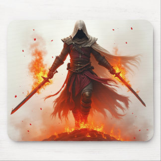 Burning Assassin Mouse Pad