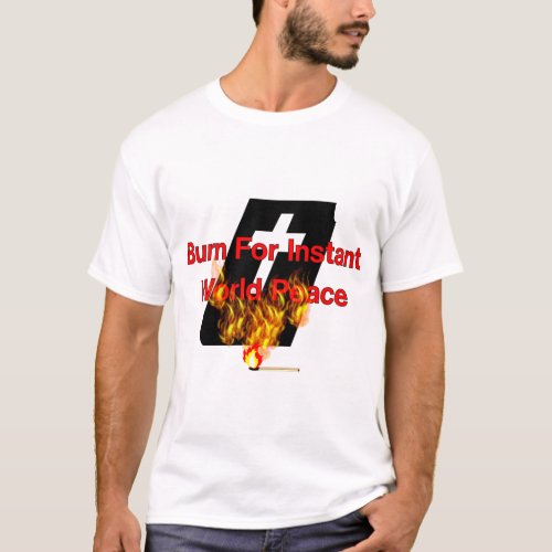 Burning Bible T_Shirt