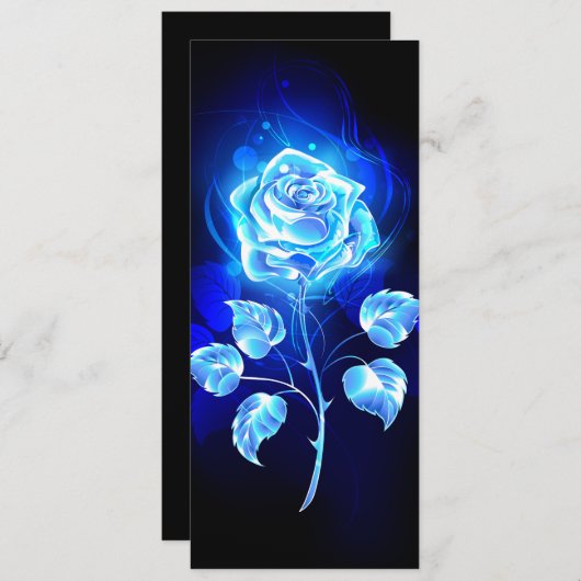 Burning Blue Rose (Front/Back)