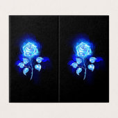 Burning Blue Rose (Outside Unfolded)