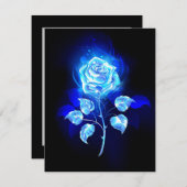 Burning Blue Rose (Front/Back)
