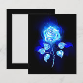 Burning Blue Rose (Front/Back)