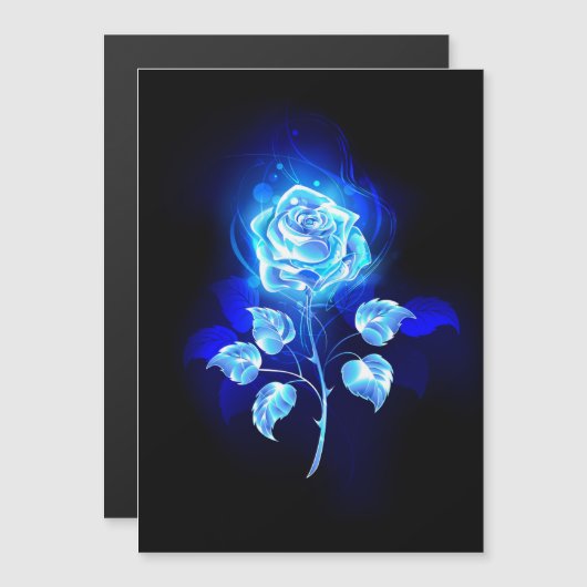 Burning Blue Rose (Front/Back)