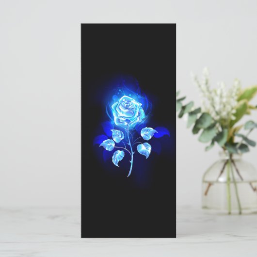 Burning Blue Rose (Standing Front)
