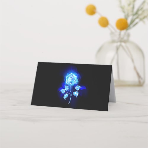 Burning Blue Rose Appointment Card