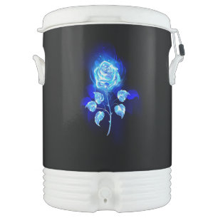 Burning Blue Rose Beverage Cooler