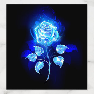 Burning Blue Rose Envelope Liner