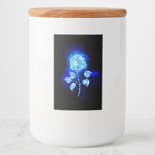 Burning Blue Rose Food Label