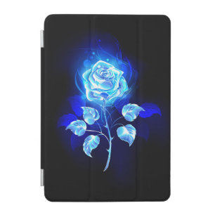 Burning Blue Rose iPad Mini Cover