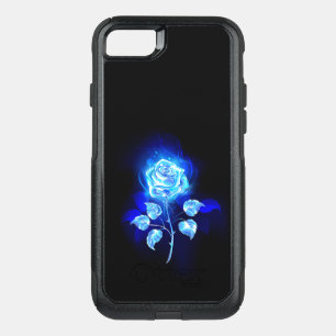Burning Blue Rose OtterBox Commuter iPhone SE/8/7 Case