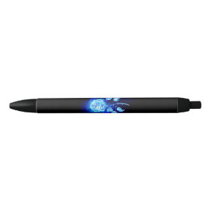 Burning Blue Rose Pen