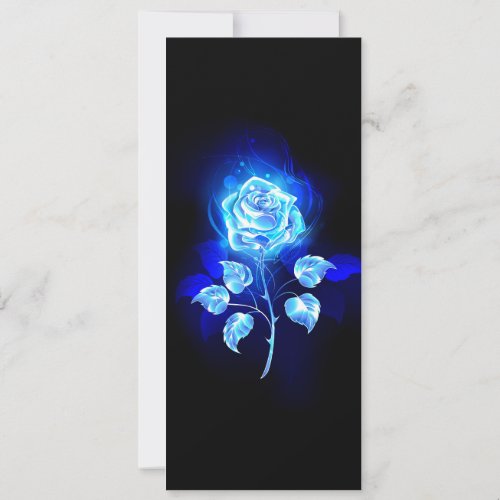 Burning Blue Rose Save The Date