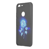 Burning Blue Rose Uncommon Google Pixel XL Case (Back/Left)