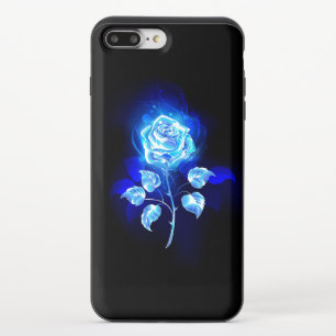 Burning Blue Rose iPhone 8/7 Plus Slider Case