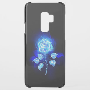 Burning Blue Rose Uncommon Samsung Galaxy S9 Plus Case