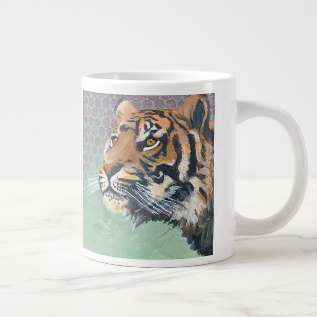 Burning Bright Giant Coffee Mug (Right)
