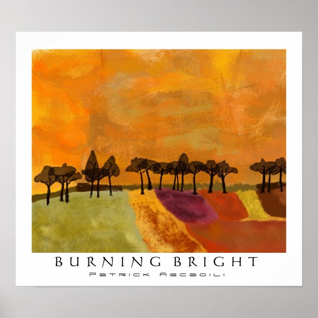 Burning Bright Poster (Front)
