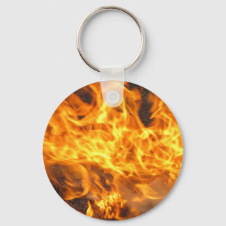 Burning Brush Keychain