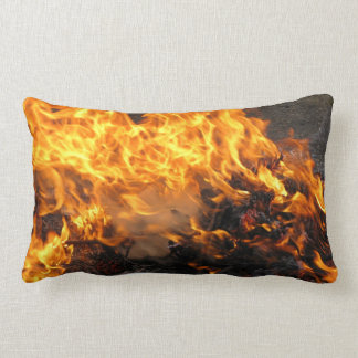 Burning Brush Lumbar Pillow