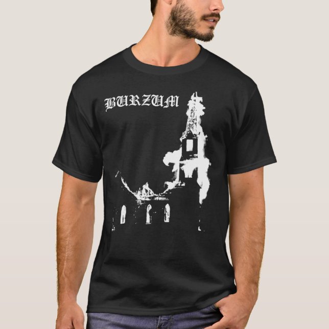 Burning Church Classic T-Shirt (Front)