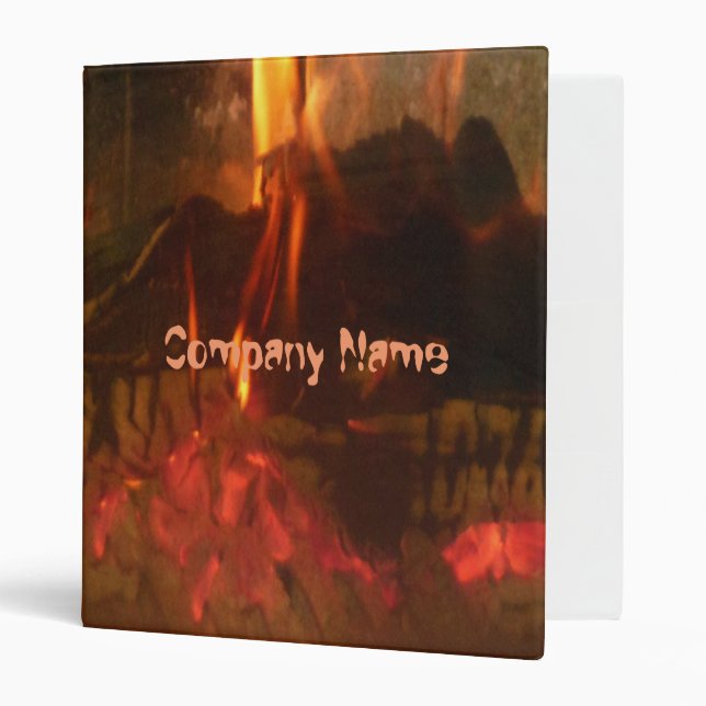 Burning Coals 3 Ring Binder (Front/Inside)