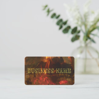 Burning Coals Business Card