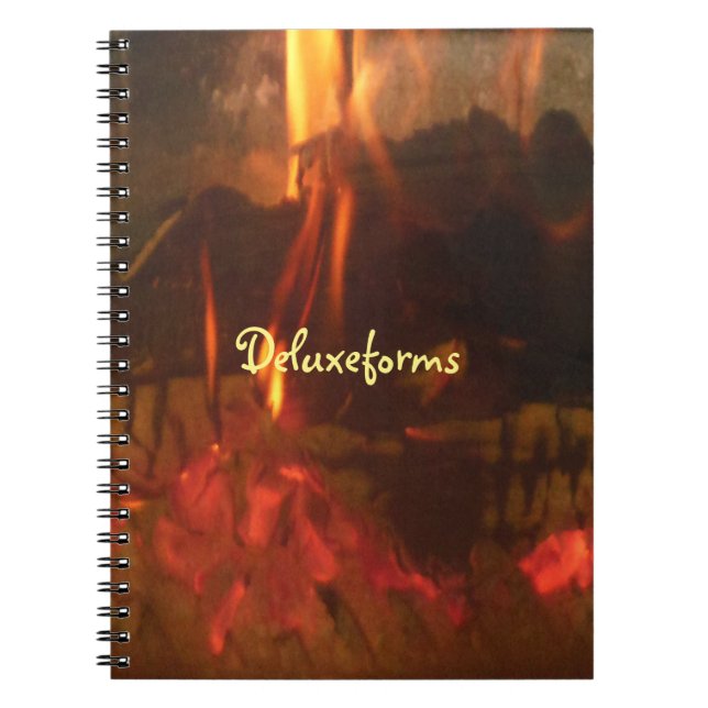 Burning Coals Notebook (Front)