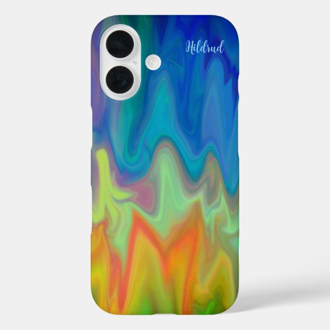 Burning Colors Case-Mate iPhone Case (Back)