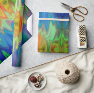 Burning Colors Wrapping Paper