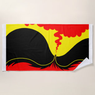 Burning Desire 2 Beach Towel