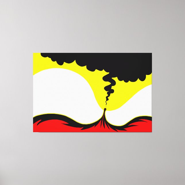Burning Desire Canvas Print (Front)